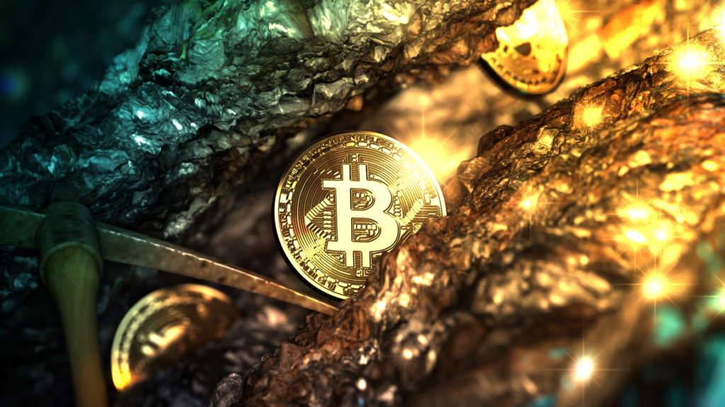 gold mining vs bitcoin mining